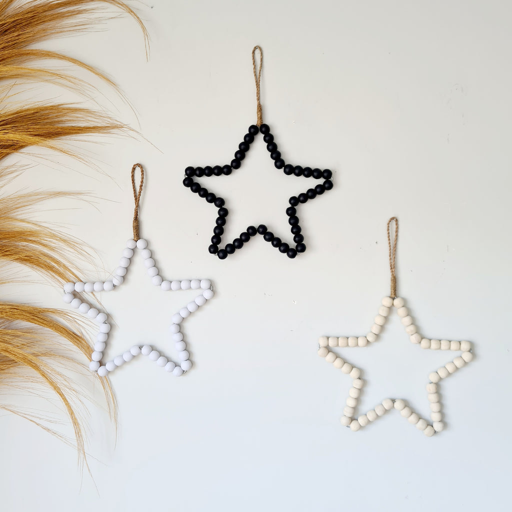 White_Natural_Black_Beaded_Stars__Homewares_Home_Story_NZ