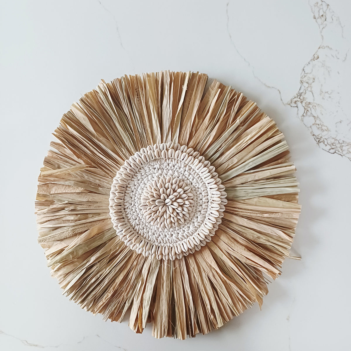 Raffia Papua Shell Wall Hanging – Home Story