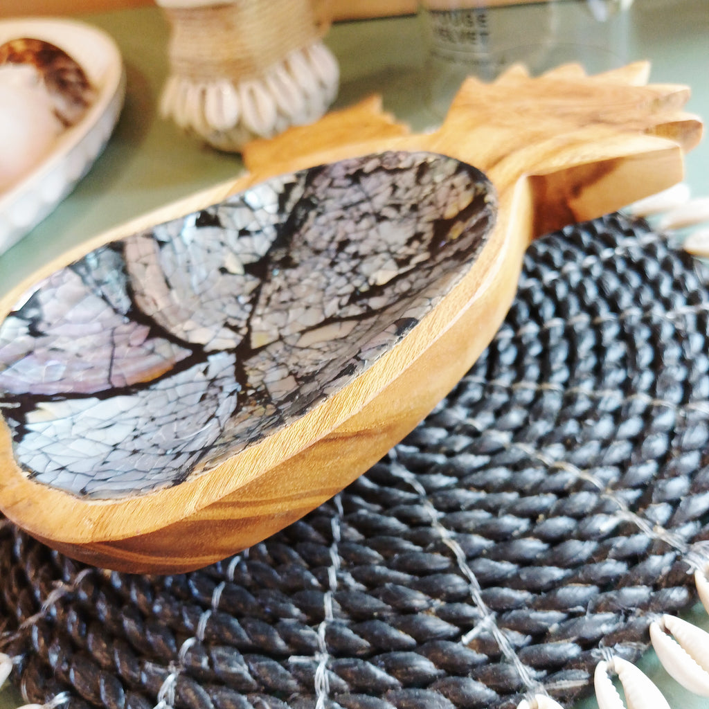 Pinaple Shell Wooden Shell Pineapple – Home Story