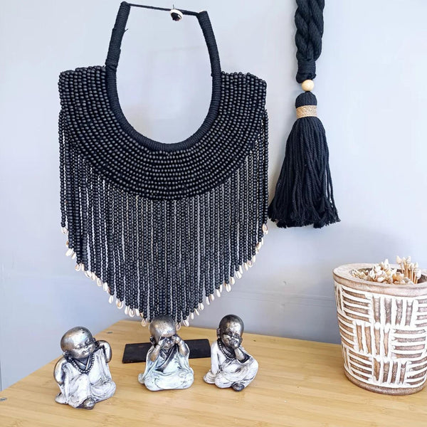 Black Beaded Necklace__Homewares_Home_Story_NZ