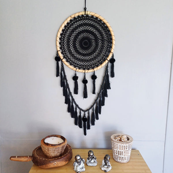 Black Dreamcatcher__Homewares_Home_Story_NZ